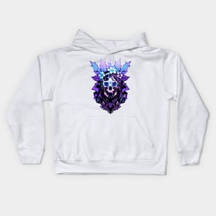 Cyberpunk Flowers Kids Hoodie